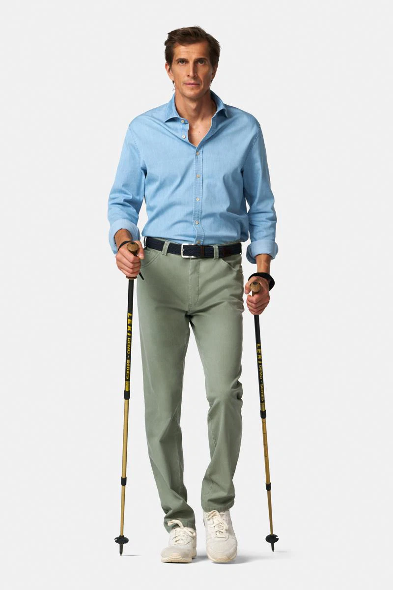Meyer Meyer Pantalon 1279300900 Groen 3
