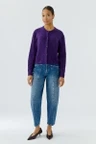 Oui Blazer 0094462 Paars 3