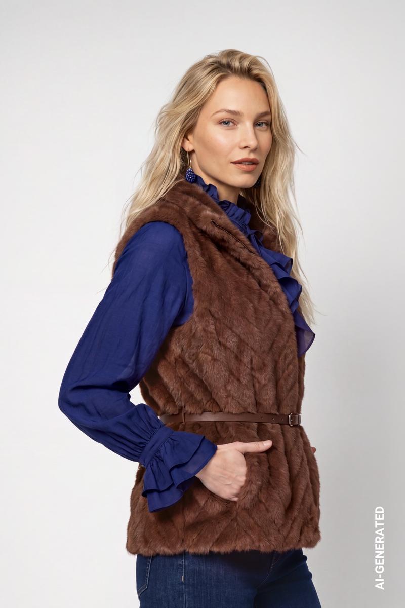Monari Vest 810468 Beige 3