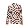Geisha Blouse 63659-20 Bruin 2