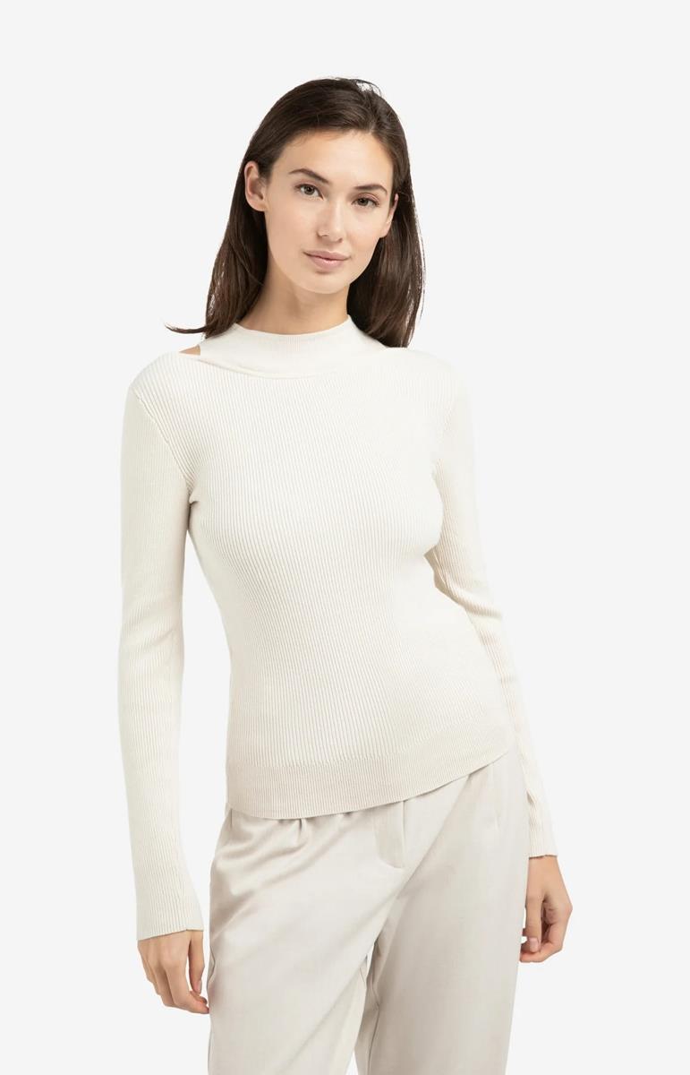 YAYA Trui 01-000556-602 Off-White 1