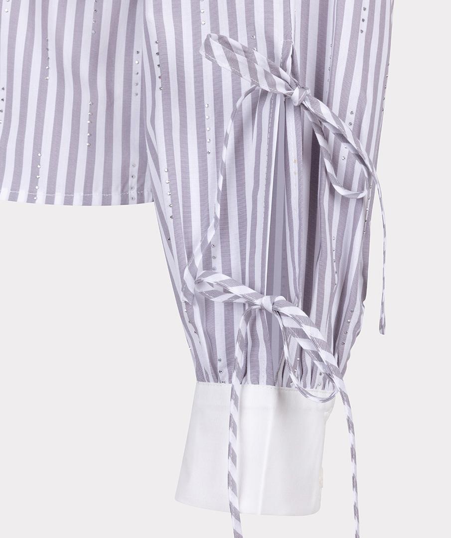 EsQualo Blouse F25.14520 Paars 5