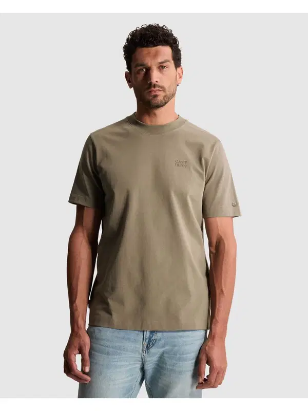 Cast Iron T-Shirt CTSS2605587 Paars 1