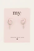 My Jewellery Oorbellen MJ07339 Zilver 1