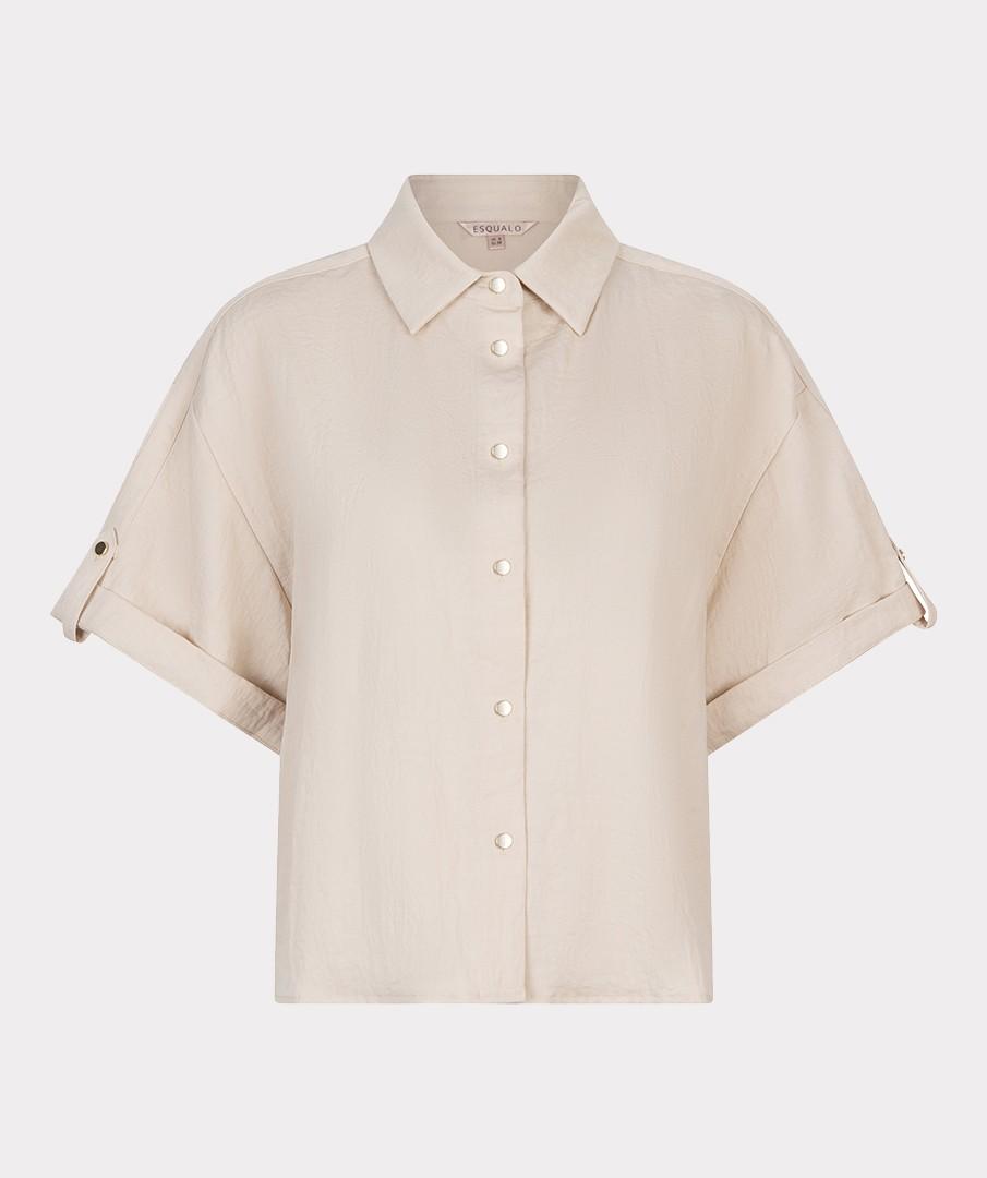 EsQualo Blouse SP26.10039 Beige 2
