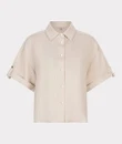 EsQualo Blouse SP26.10039 Beige 2