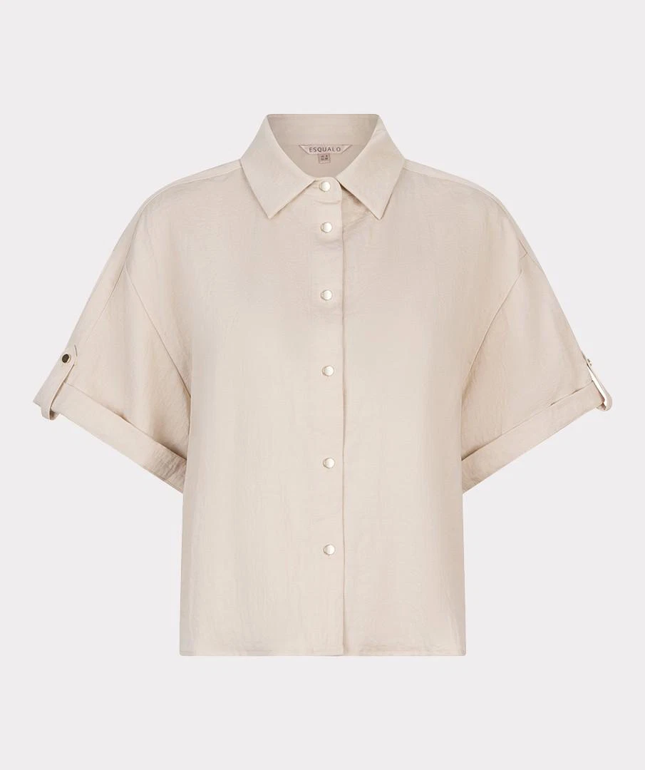 EsQualo Blouse SP26.10039 Beige 2