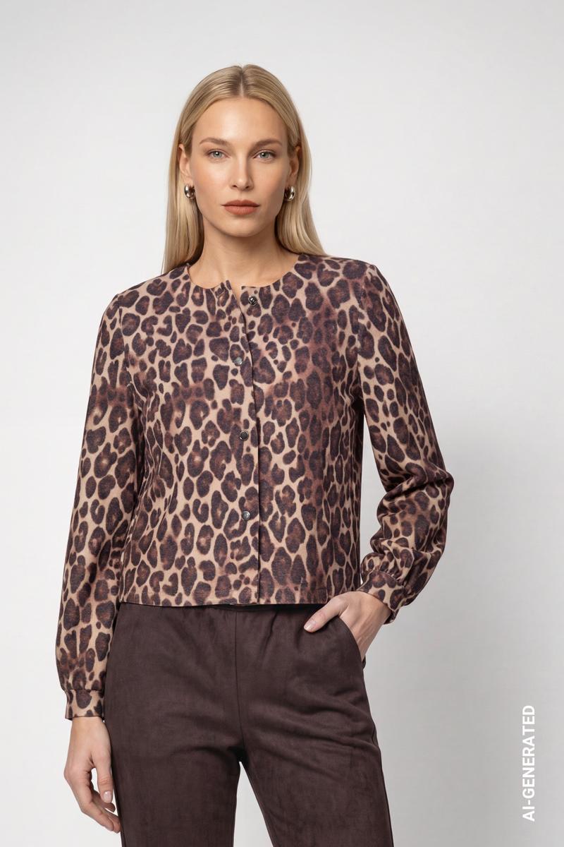 Monari Vest 809813 Bruin 1