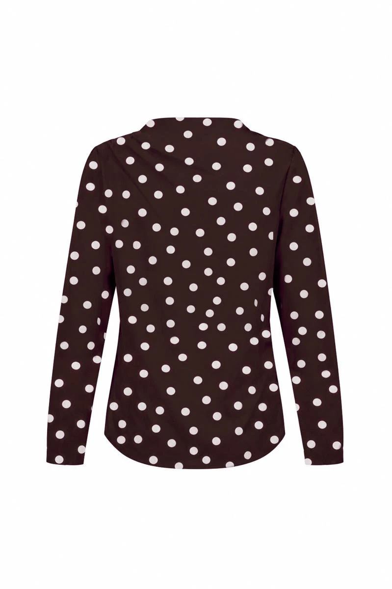 Studio Anneloes Blouse Marleen top Bruin 2