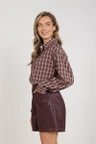 NUKUS Blouse Macy Rood 5