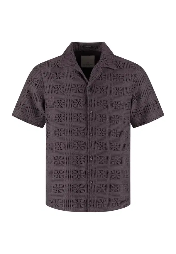 Dstrezzed Overhemd 311519 Paars 1