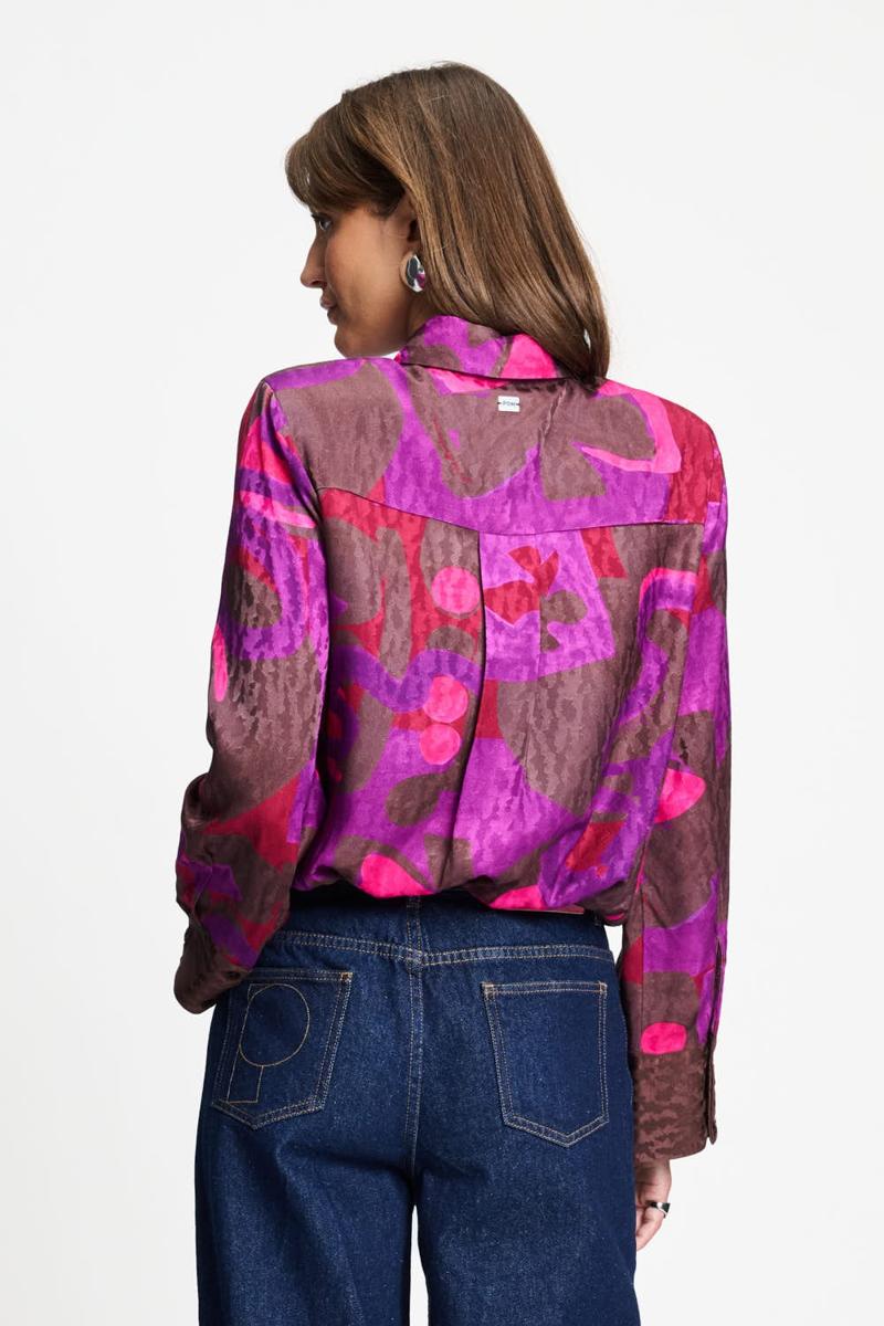 POM Amsterdam Blouse SP9729 Roze 3