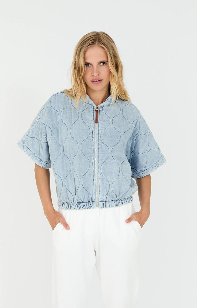 Moscow Bodywarmer Demmi Blauw 1