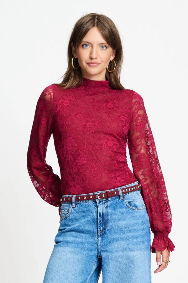 POM Amsterdam Longsleeve SP9784 Rood 1