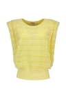 Studio Anneloes Top Leona knitted Geel 2