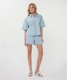 EsQualo Blouse HS26.12206 Blauw 1