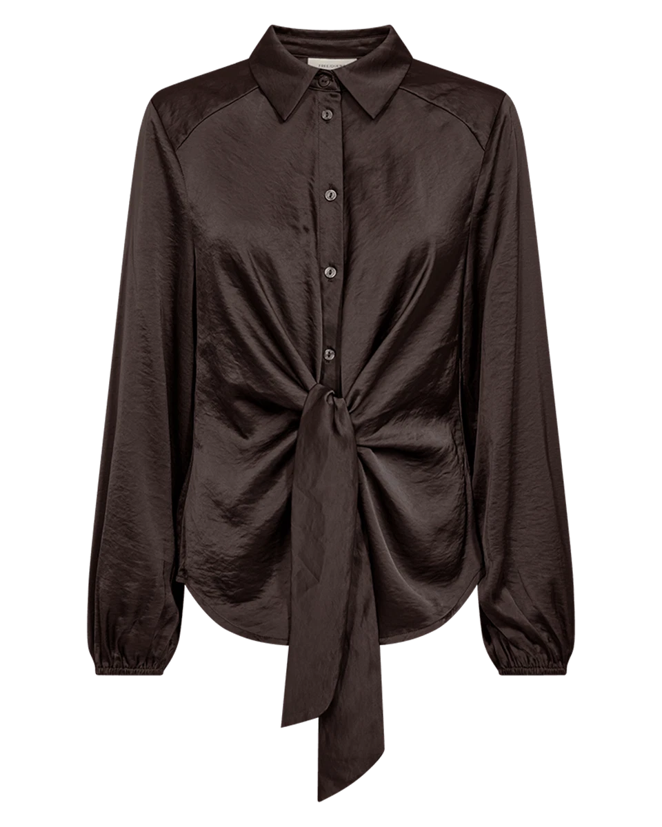 Freequent Blouse Dove Bruin 1