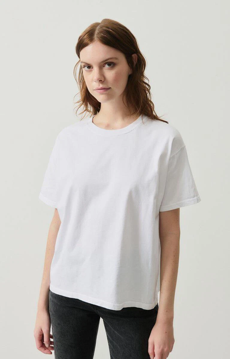 American Vintage T-Shirt Fizvalley Wit 1