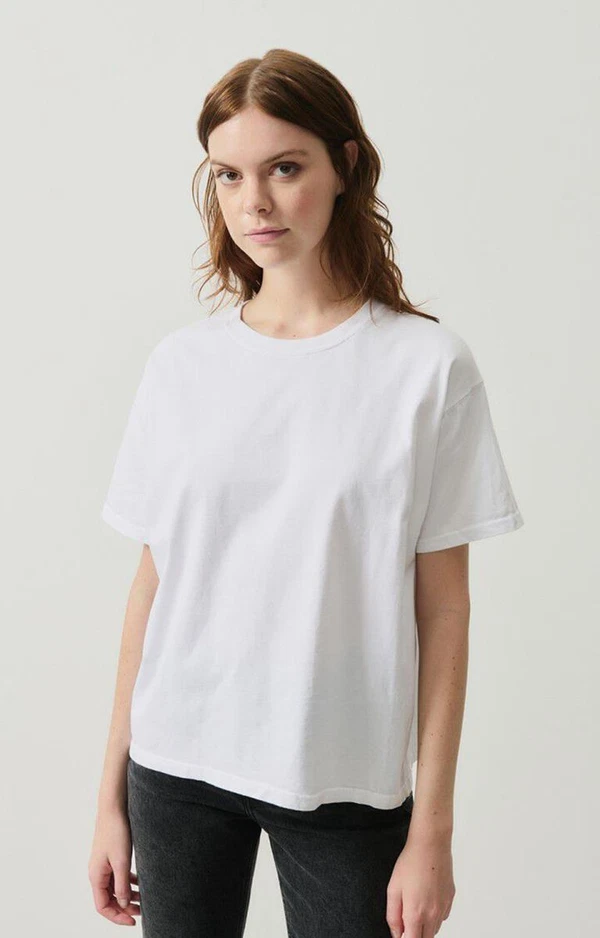 American Vintage T-Shirt Fizvalley Wit 1