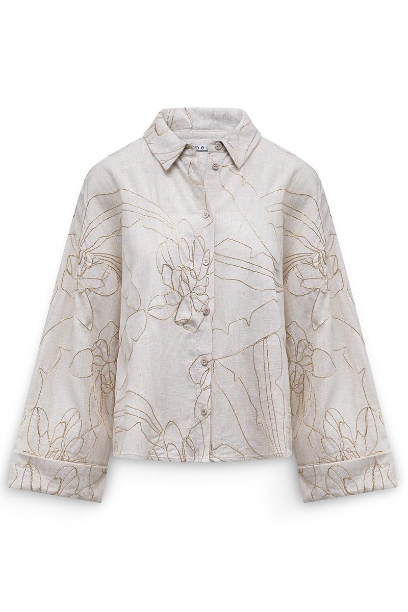 Label DOT Blouse 2611008 Beige 5