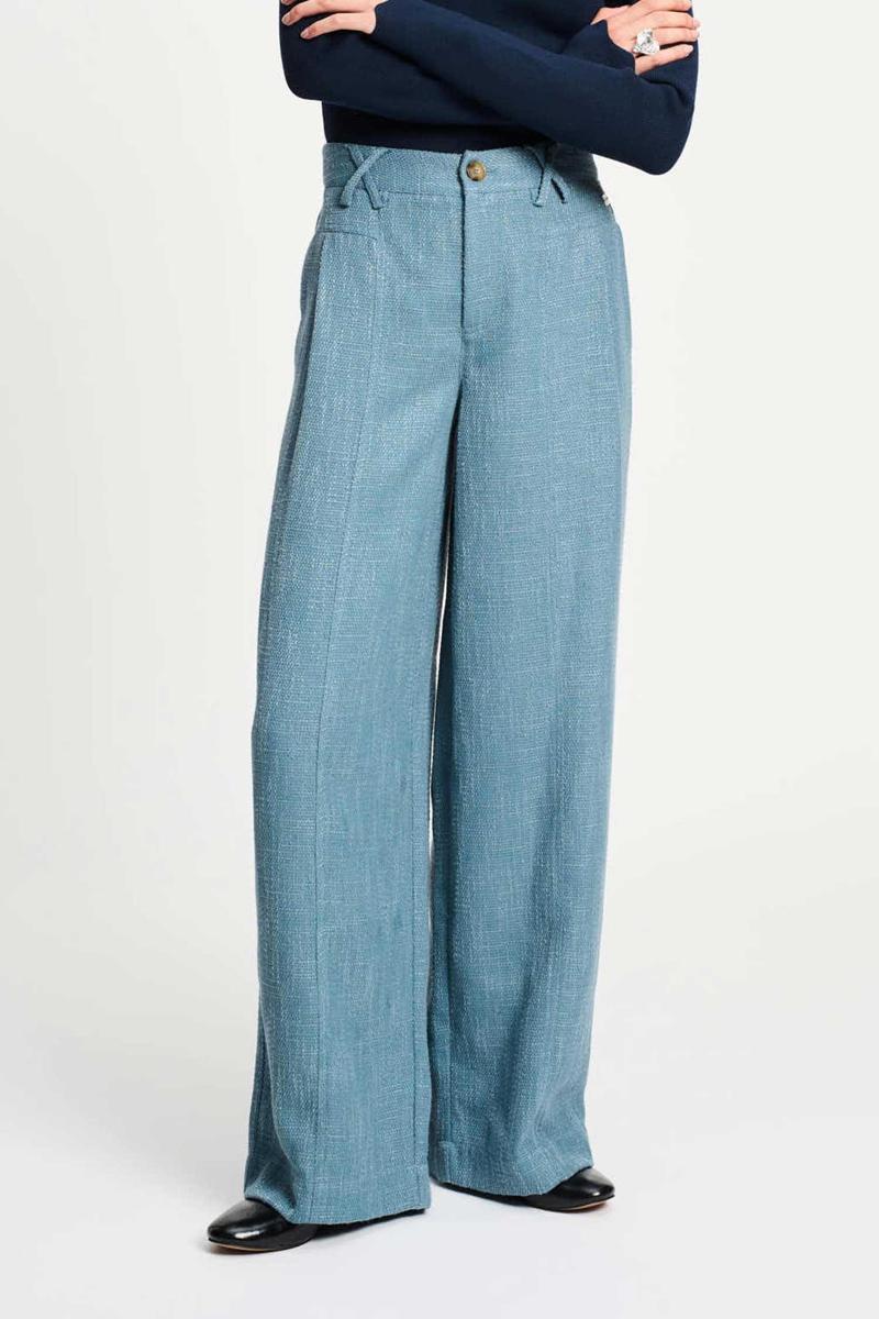 POM Amsterdam Pantalon SP9353 Blauw 3