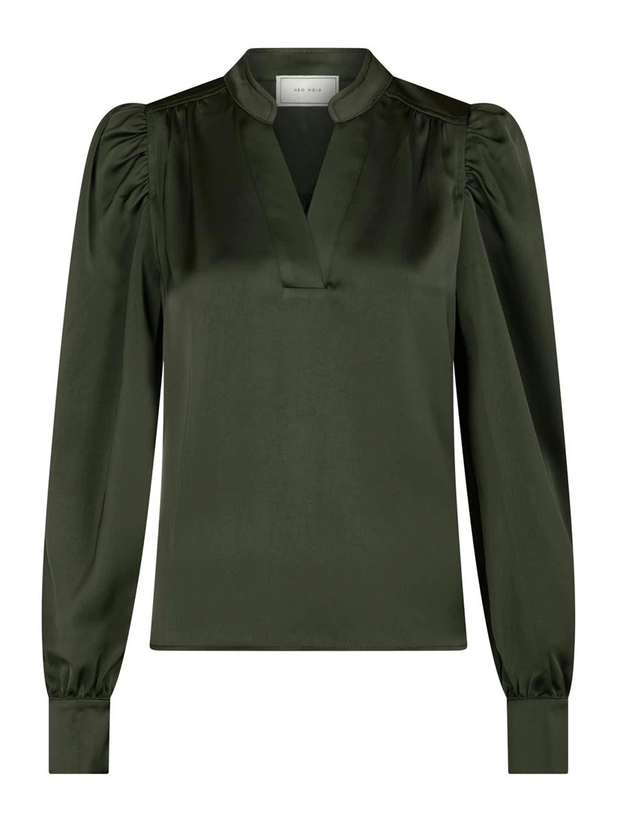 Neo Noir Blouse Rosslyn Groen 2