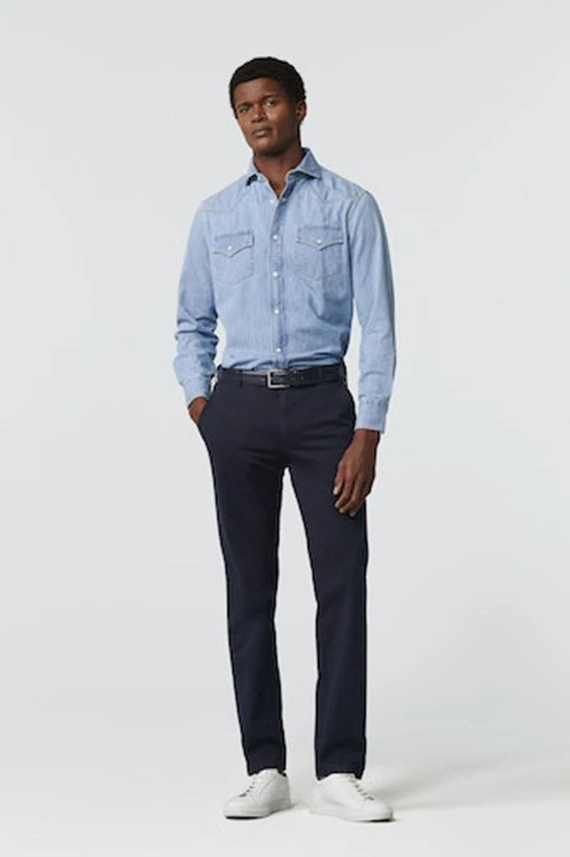 Meyer Pantalon Bonn 9-3004 Blauw 5