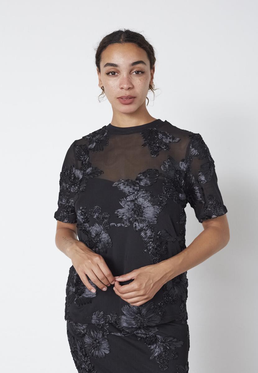 Sisters Point Top Sis-Tee Zwart 1