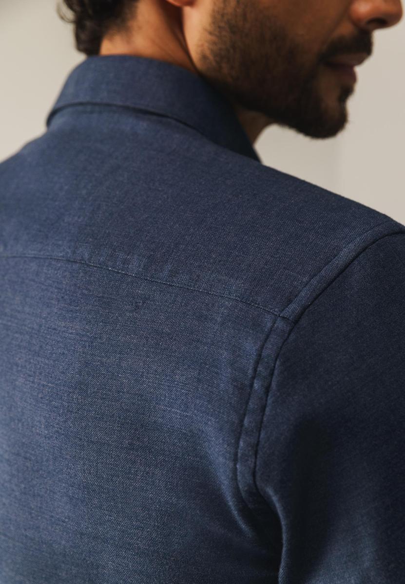 State of Art Overhemd 211-25252 Blauw 5