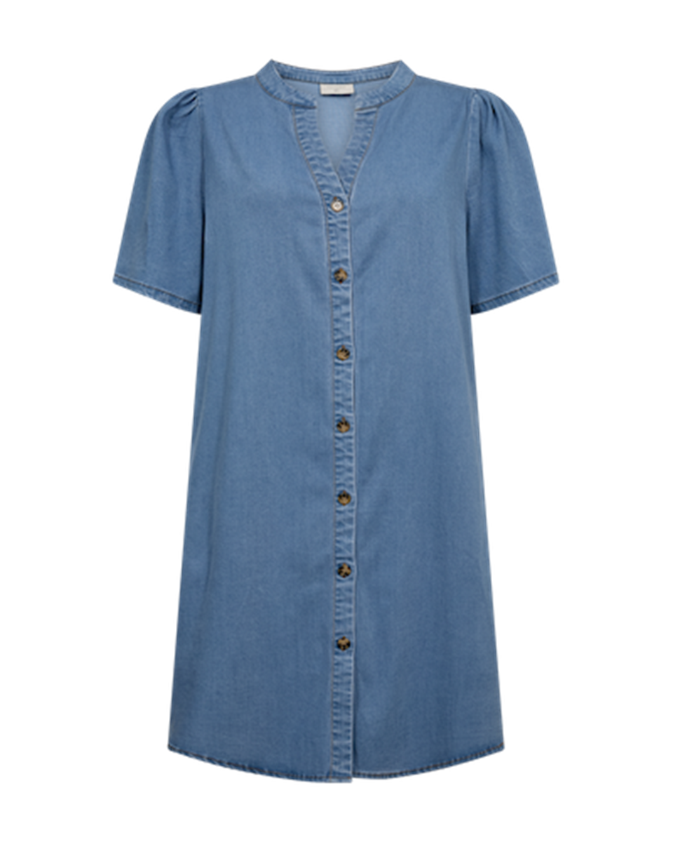 Freequent Jurk Solda Blauw 1