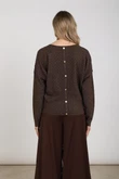 NUKUS Trui NKF01062 Bruin 2