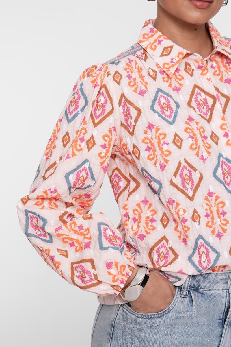 Geisha Blouse 63220-20 Oranje 6