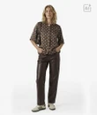 EsQualo Blouse W26.10702 Bruin 3