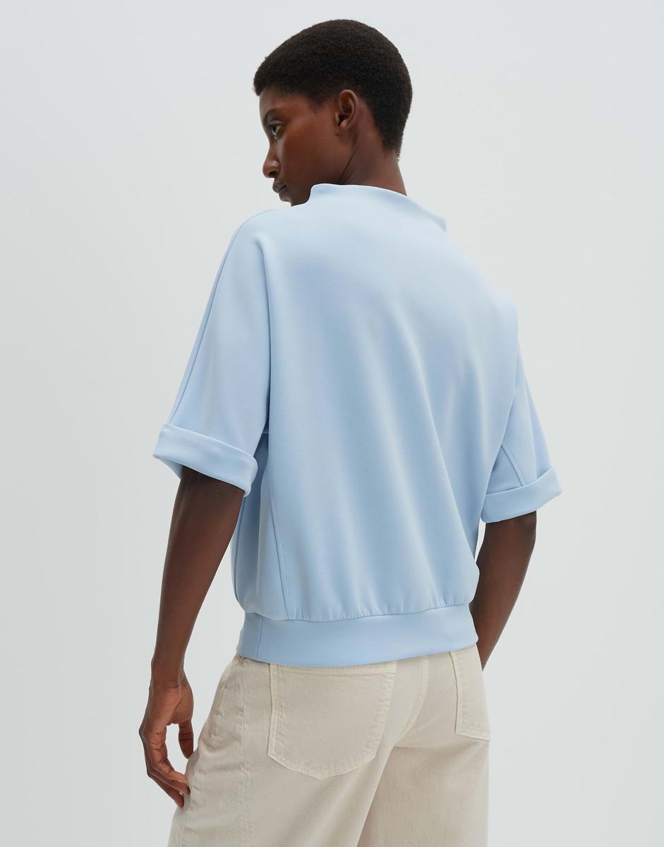 SOMEDAY Sweater Utaliana Detail Blauw 6