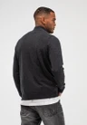 Butcher of Blue Trui Clifden Halfzip Grijs 3