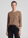 Rabe Longsleeve 57-123313 Taupe 5