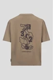 Zorro Azteca T-Shirt Tenochtitlan Taupe 1