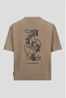 Zorro Azteca T-Shirt Tenochtitlan Taupe 1