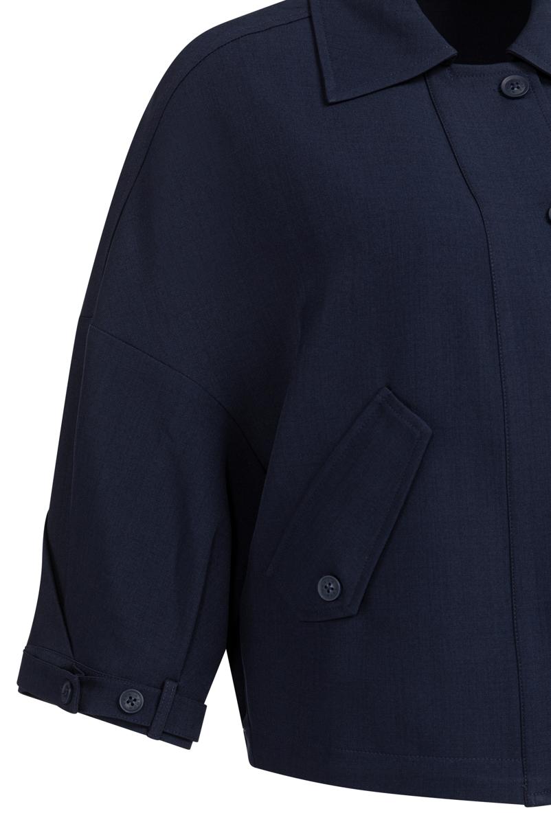 YAYA Blouse 01-201206-603 Blauw 3