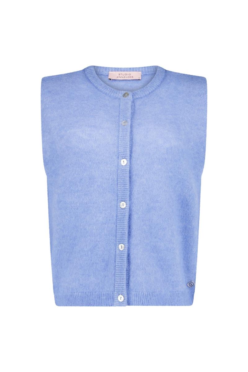 Studio Anneloes Vest Bibi sls cardigan Blauw 1