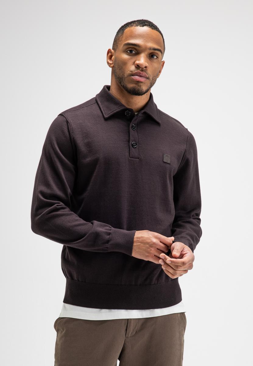 Butcher of Blue Polo M2616052 Bruin 3