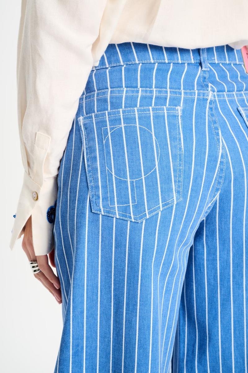 POM Amsterdam Jeans SP9519 Blauw 5