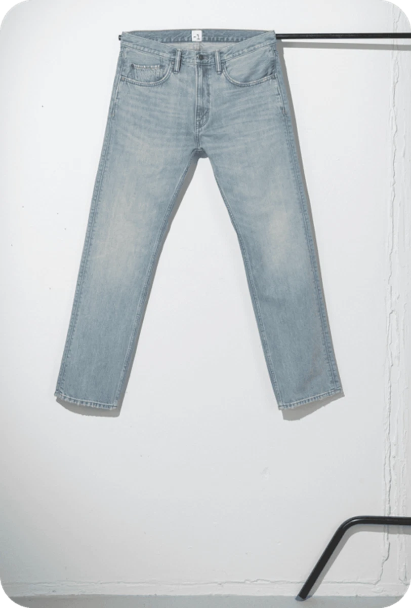 -1 Nordic Denim Jeans 01-02-500-Sky Blue Blauw 1