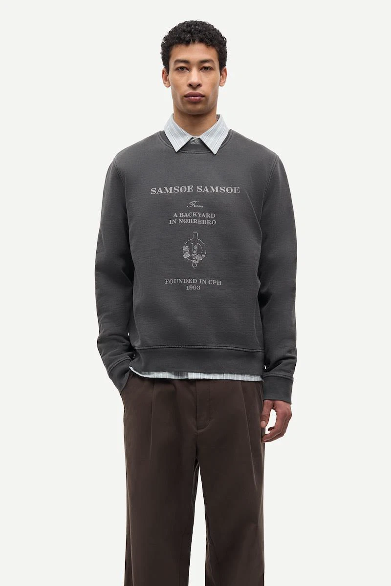 Samsøe Samsøe Sweater Samarcus Zwart 2