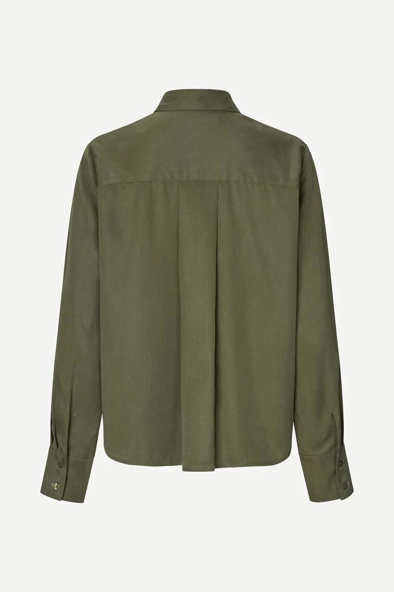 Samsøe Samsøe Blouse Samina Groen 3