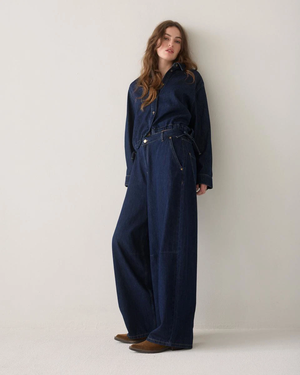 Summum Blouse 2s3404-5184 Blauw 4
