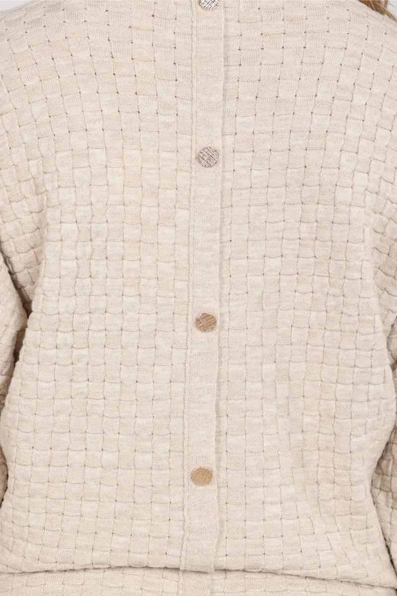 NUKUS Trui Kento Beige 5