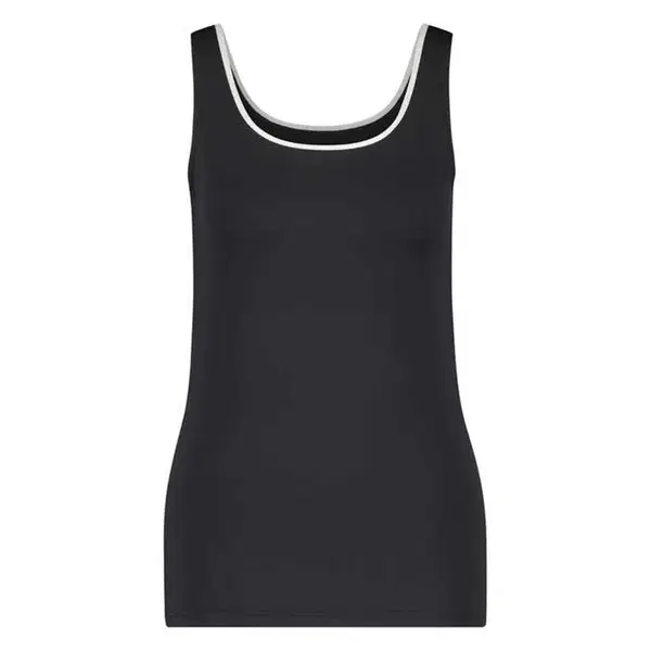 NUKUS Top Juba Singlet Zwart 1