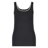NUKUS Top Juba Singlet Zwart 1