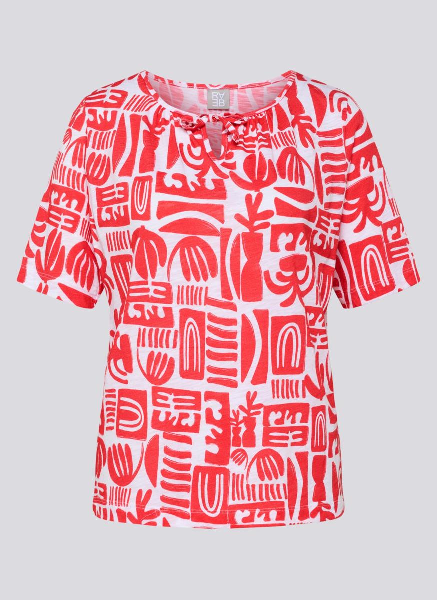 Rabe T-Shirt 56-124351 Rood 2